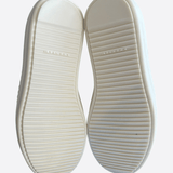 Rick Owens Blue & White Distressed Denim High Top Sneakers - Morely TrendsRick Owens Type here:)