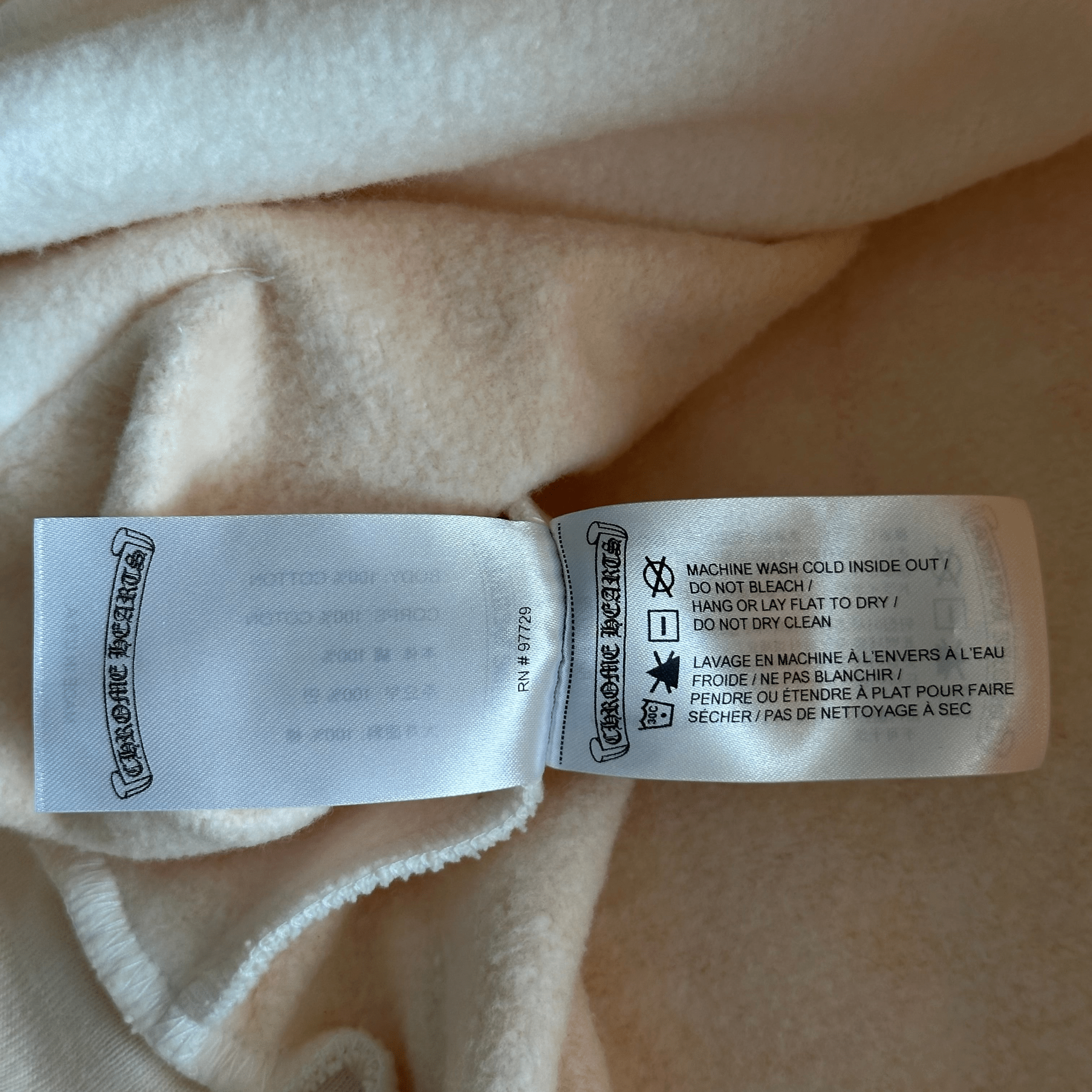 Chrome Hearts Drake Cream & Pink Certified Chrome Horseshoe Logo Hoodie - Morely TrendsChrome Hearts Type here:)