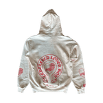 Chrome Hearts Drake Cream & Pink Certified Chrome Horseshoe Logo Hoodie - Morely TrendsChrome Hearts Type here:)