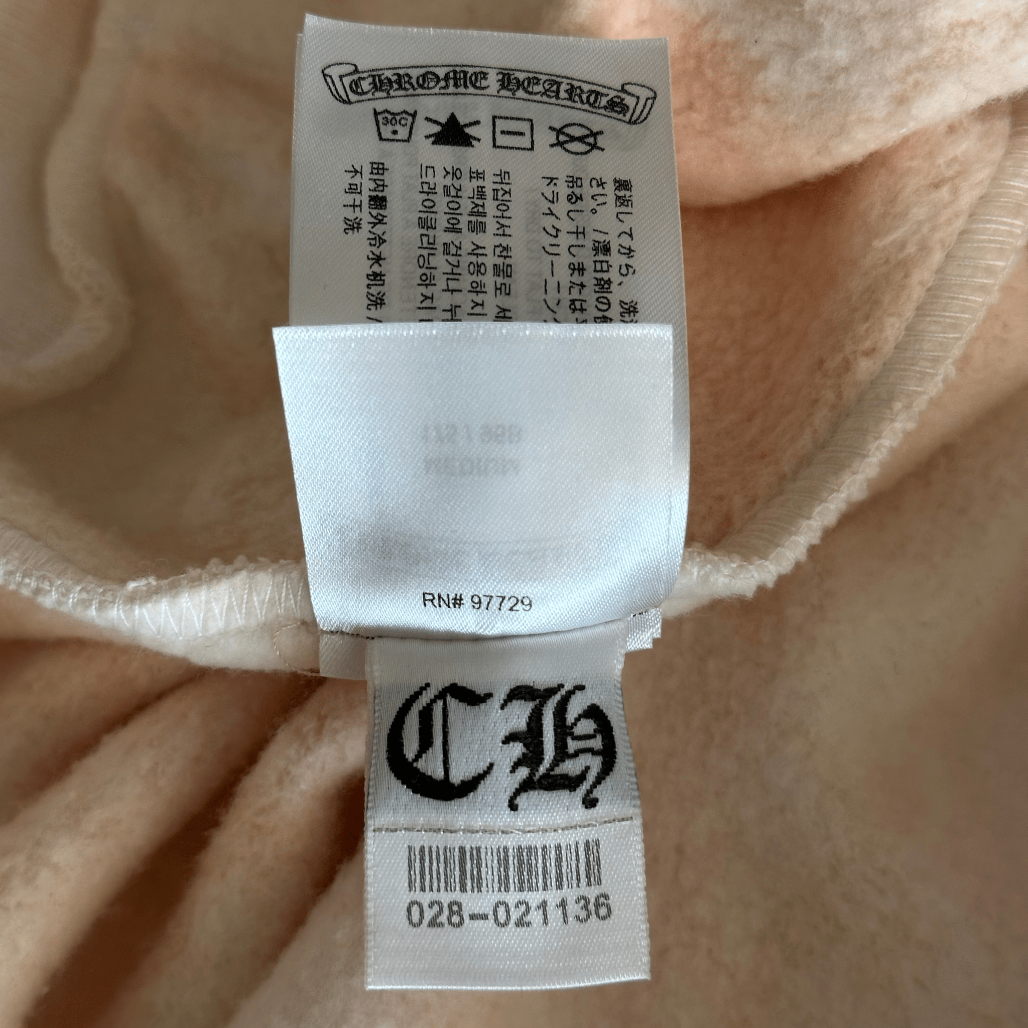 Chrome Hearts Drake Cream & Pink Certified Chrome Horseshoe Logo Hoodie - Morely TrendsChrome Hearts Type here:)