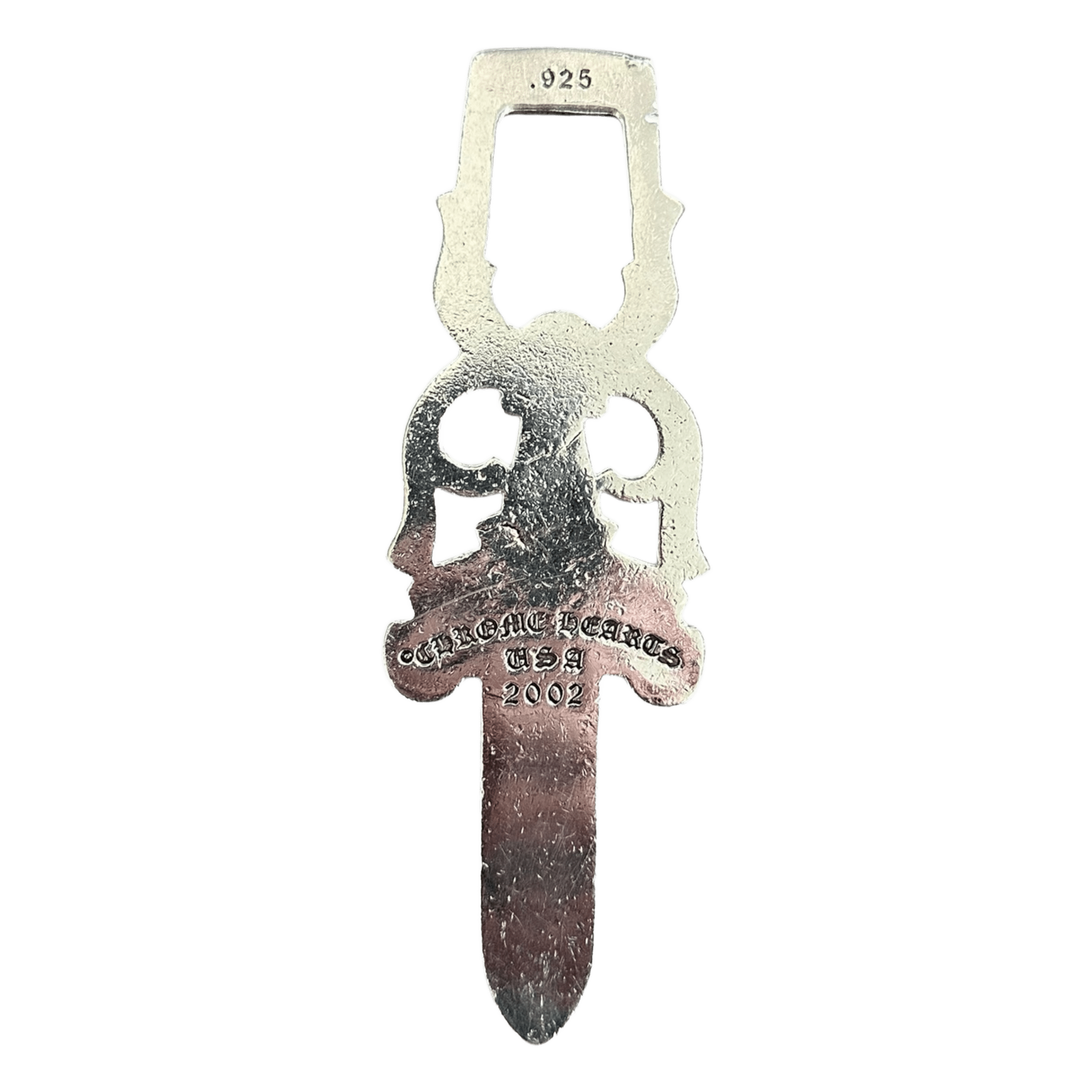 Chrome Hearts Silver Jumbo Dagger Pendant - Morely TrendsChrome Hearts Type here:)