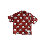 Amiri Red Skulls Silk Button Up Shirt - Morely TrendsAmiri Type here:)
