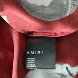 Amiri Red Skulls Silk Button Up Shirt - Morely TrendsAmiri Type here:)