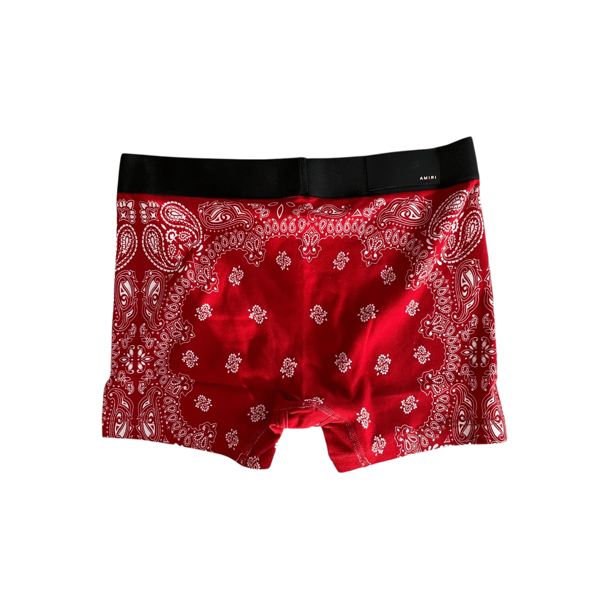 Amiri Red & White Bandana MA Logo Boxershorts - Morely TrendsAmiri Type here:)