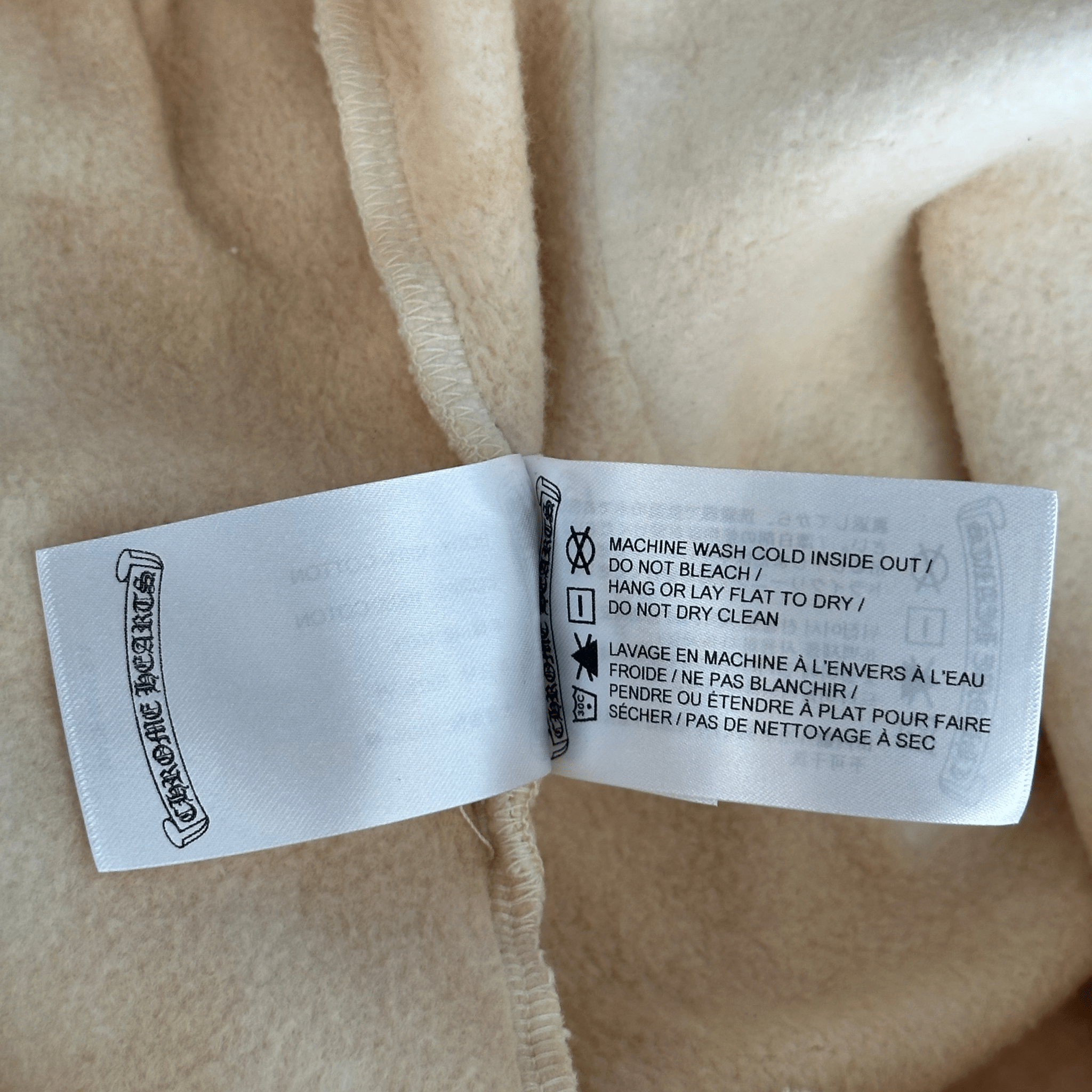 Chrome Hearts Drake Cream & Pink Certified Chrome Cross Logo Sweatpants - Morely TrendsChrome Hearts Type here:)