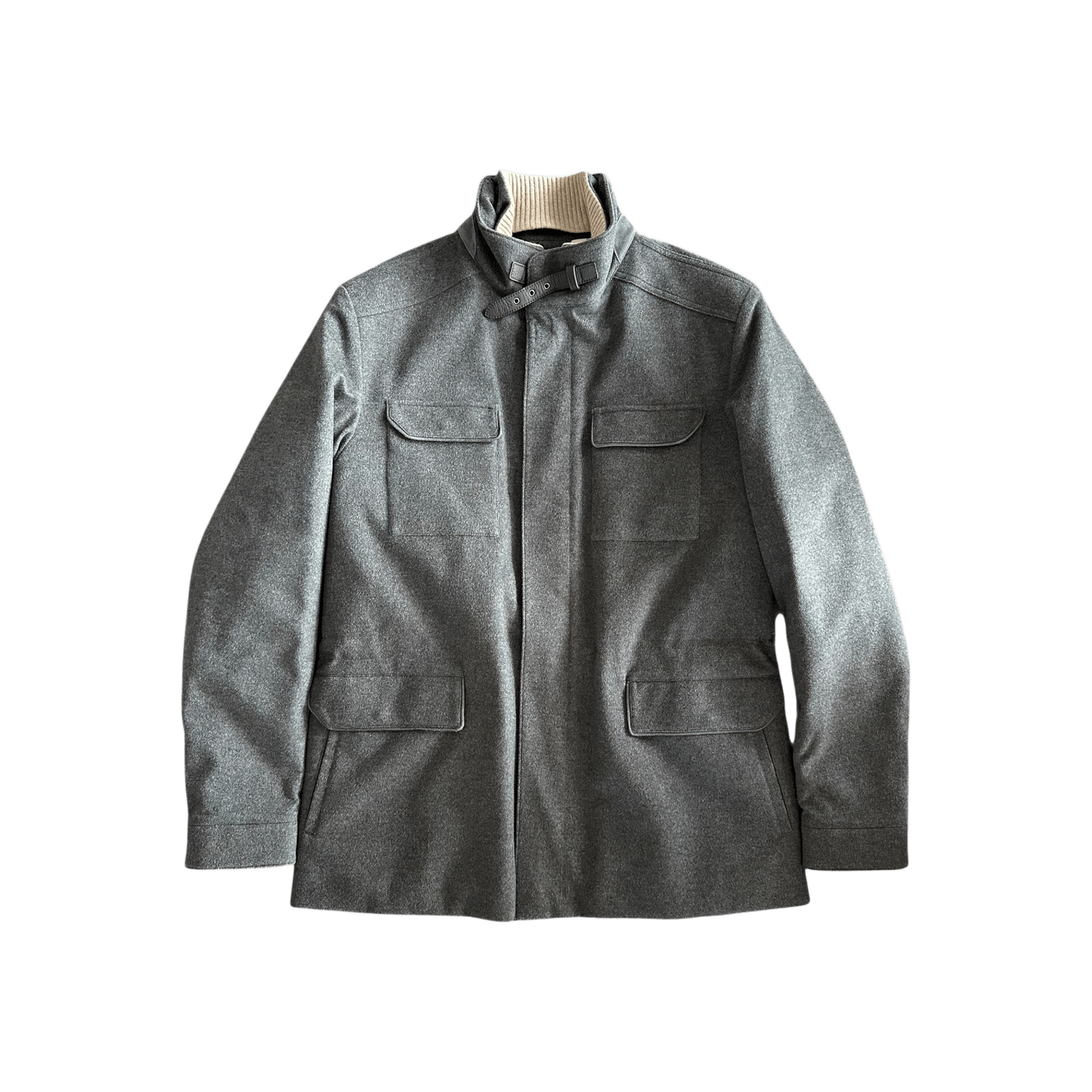 Loro Piana Grey Traveler Cashmere Jacket - Morely TrendsLoro Piana Type here:)