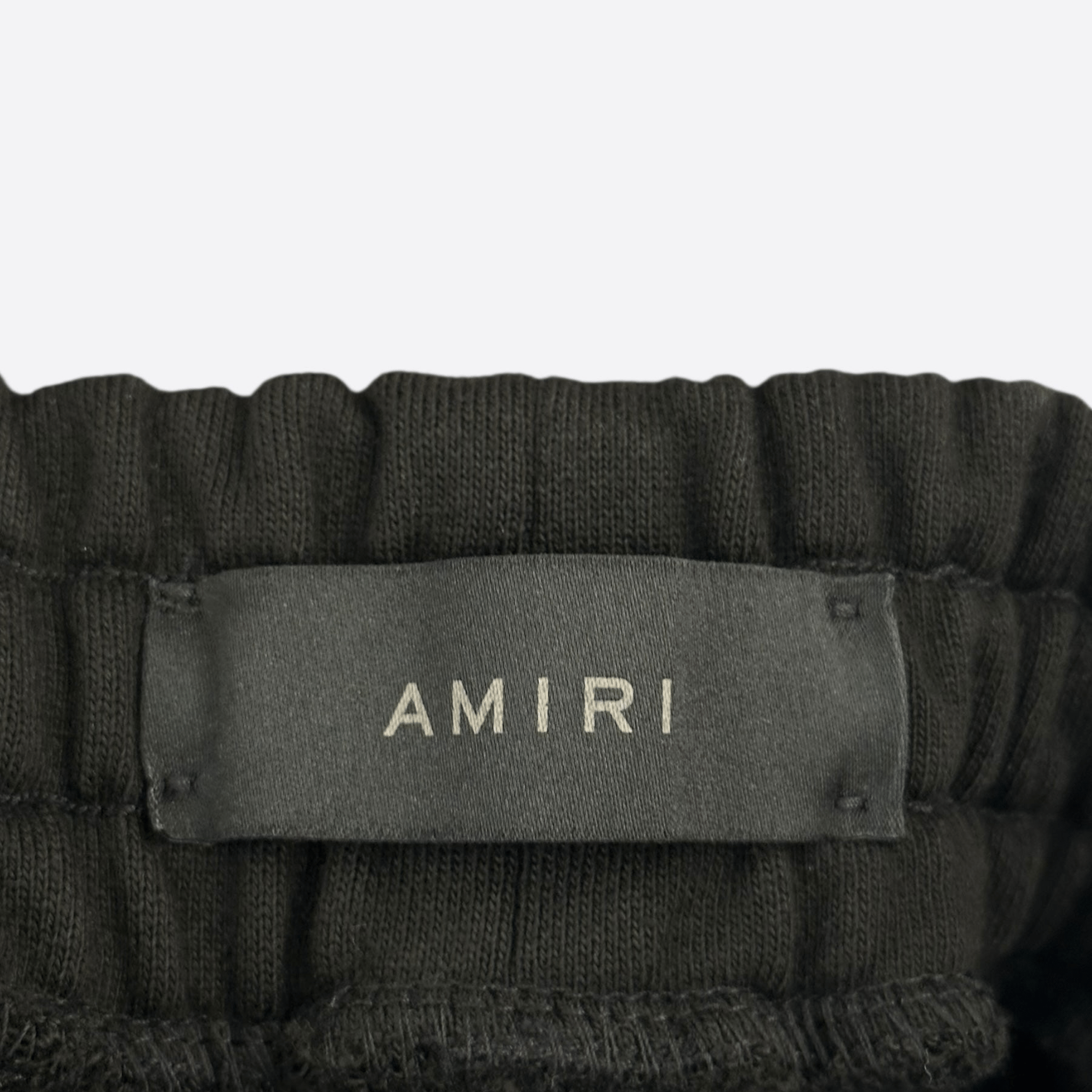 Amiri Black & Watercolor MA Bar Logo Sweatpants - Morely TrendsAmiri Type here:)