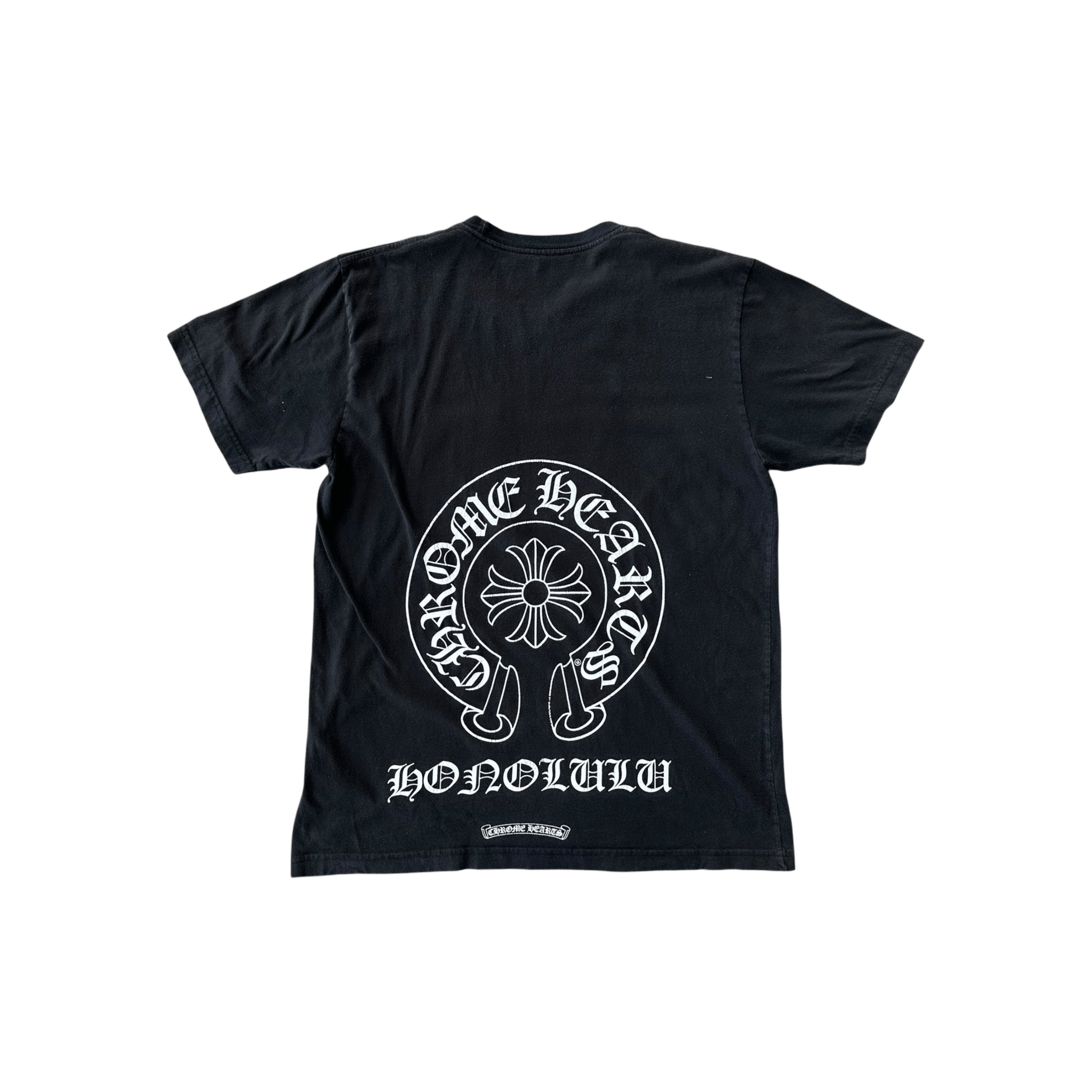 Chrome Hearts Honolulu Exclusive Horseshoe Logo T-Shirt - Morely TrendsChrome Hearts Type here:)