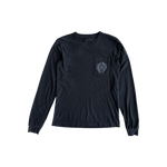 Chrome Hearts Black & Blue Staff Horseshoe Logo Longsleeve T-Shirt - Morely TrendsChrome Hearts Type here:)