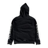 Chrome Hearts Black & White Embroidered Logo Hoodie - Morely TrendsChrome Hearts Type here:)