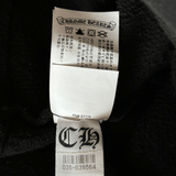 Chrome Hearts Black & White Embroidered Logo Hoodie - Morely TrendsChrome Hearts Type here:)