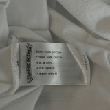 Chrome Hearts White Neck Logo Longsleeve T-Shirt - Morely TrendsChrome Hearts Type here:)