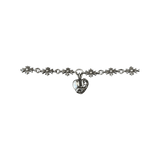 Chrome Hearts Silver Tiny E Heart Necklace - Morely TrendsChrome Hearts Type here:)