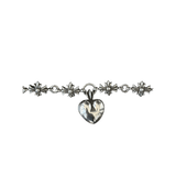 Chrome Hearts Silver Tiny E Heart Necklace - Morely TrendsChrome Hearts Type here:)