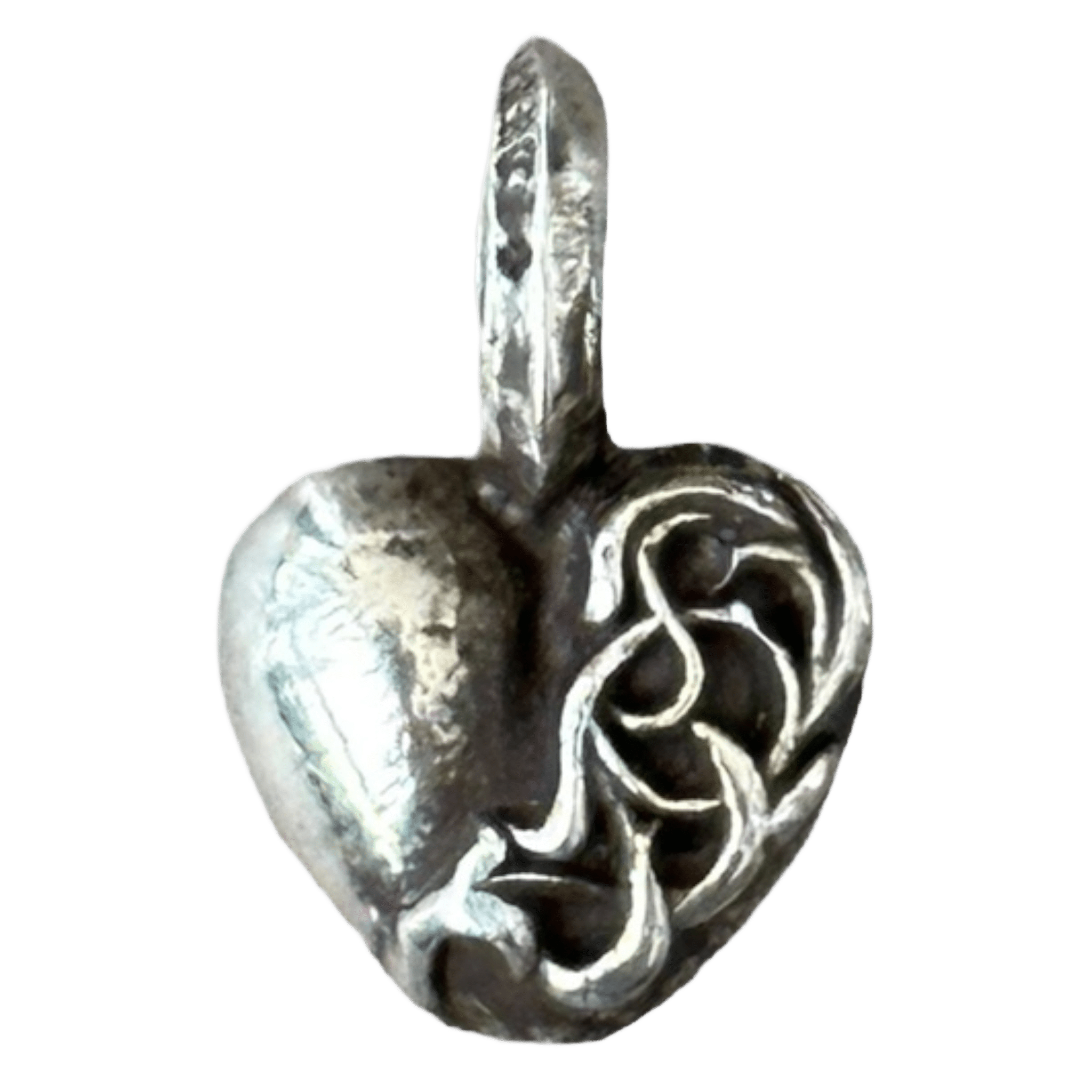 Chrome Hearts Silver Heart Pendant - Morely TrendsChrome Hearts Type here:)
