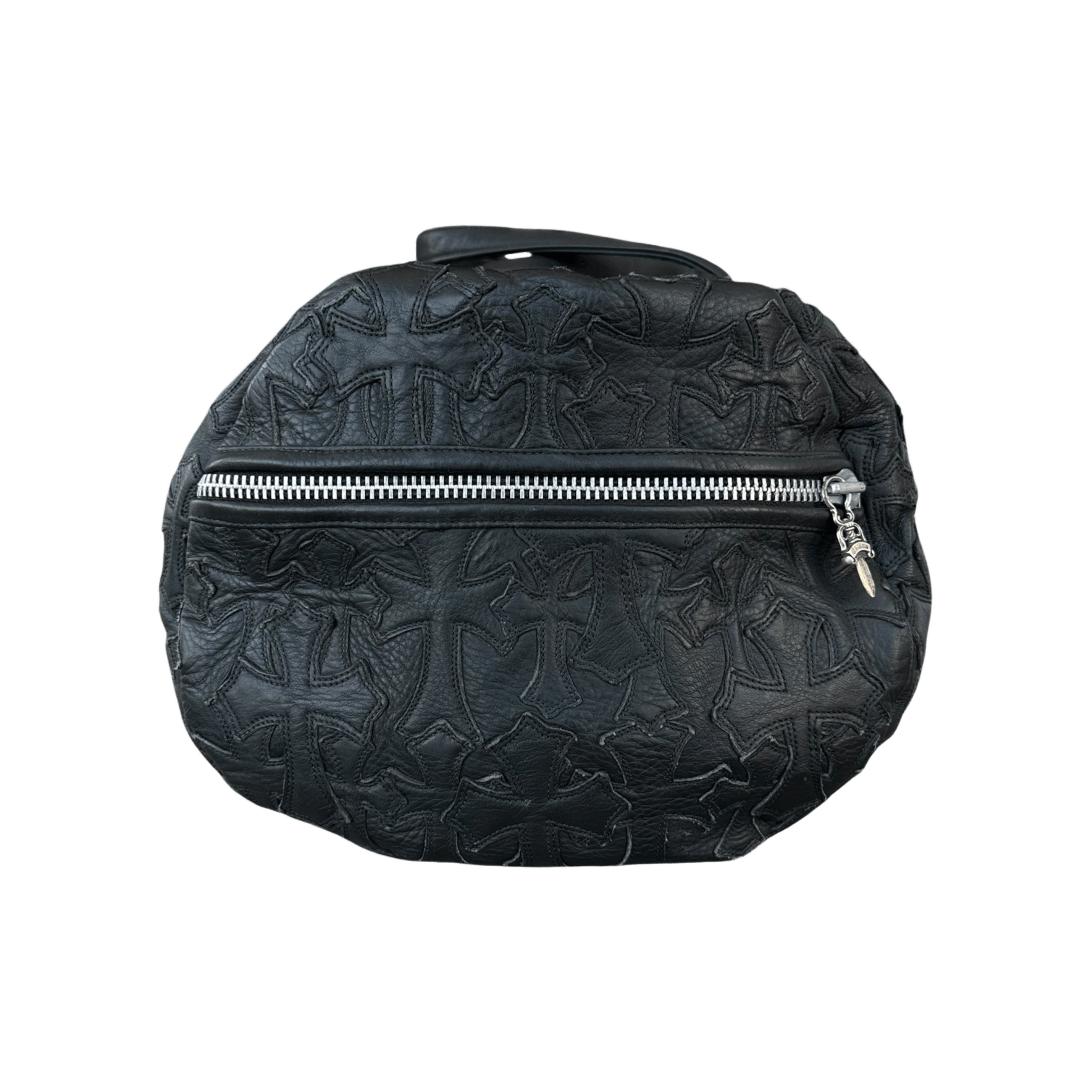 Chrome Hearts Black Leather 2XL Cross Patch Duffel Bag - Morely TrendsChrome Hearts Type here:)