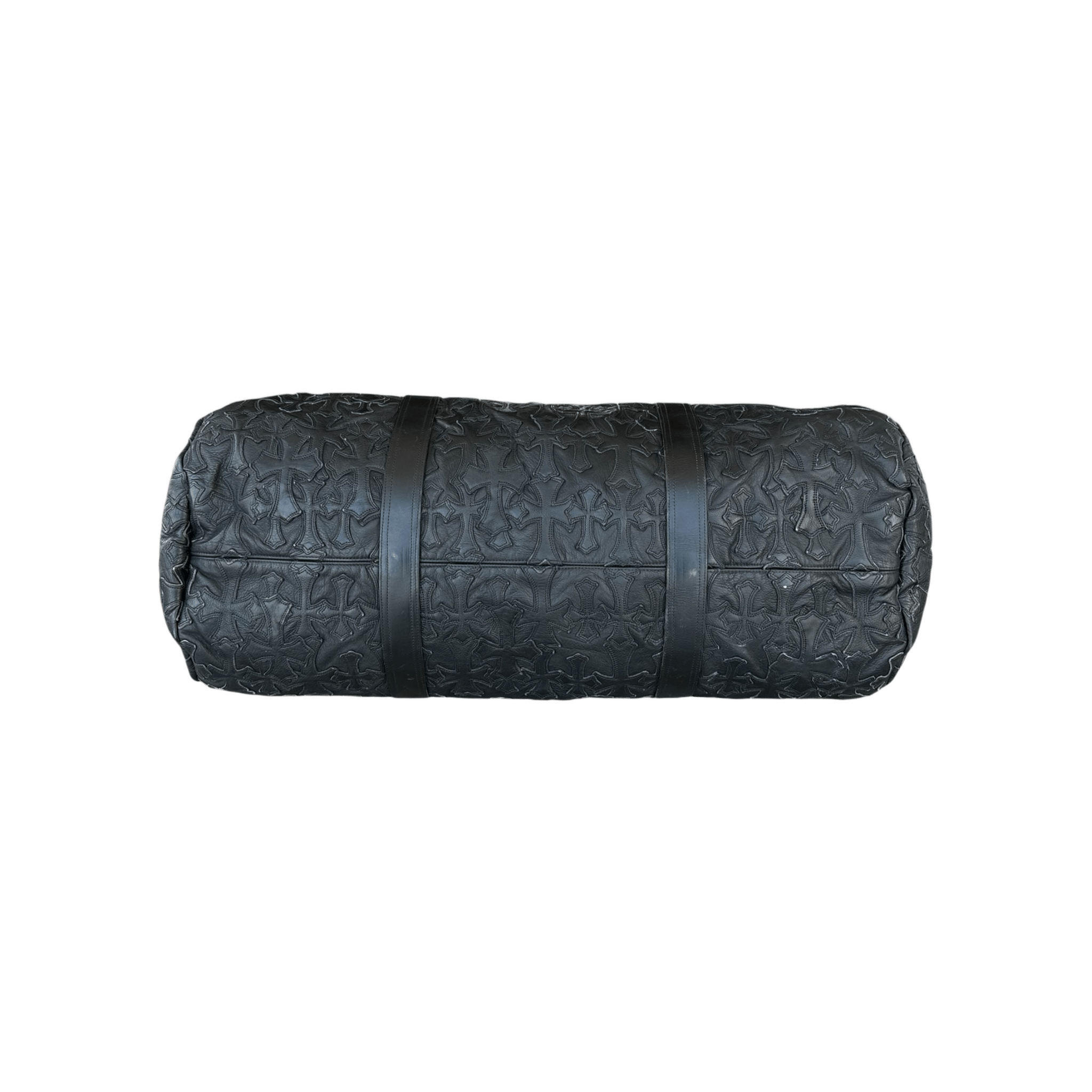 Chrome Hearts Black Leather 2XL Cross Patch Duffel Bag - Morely TrendsChrome Hearts Type here:)
