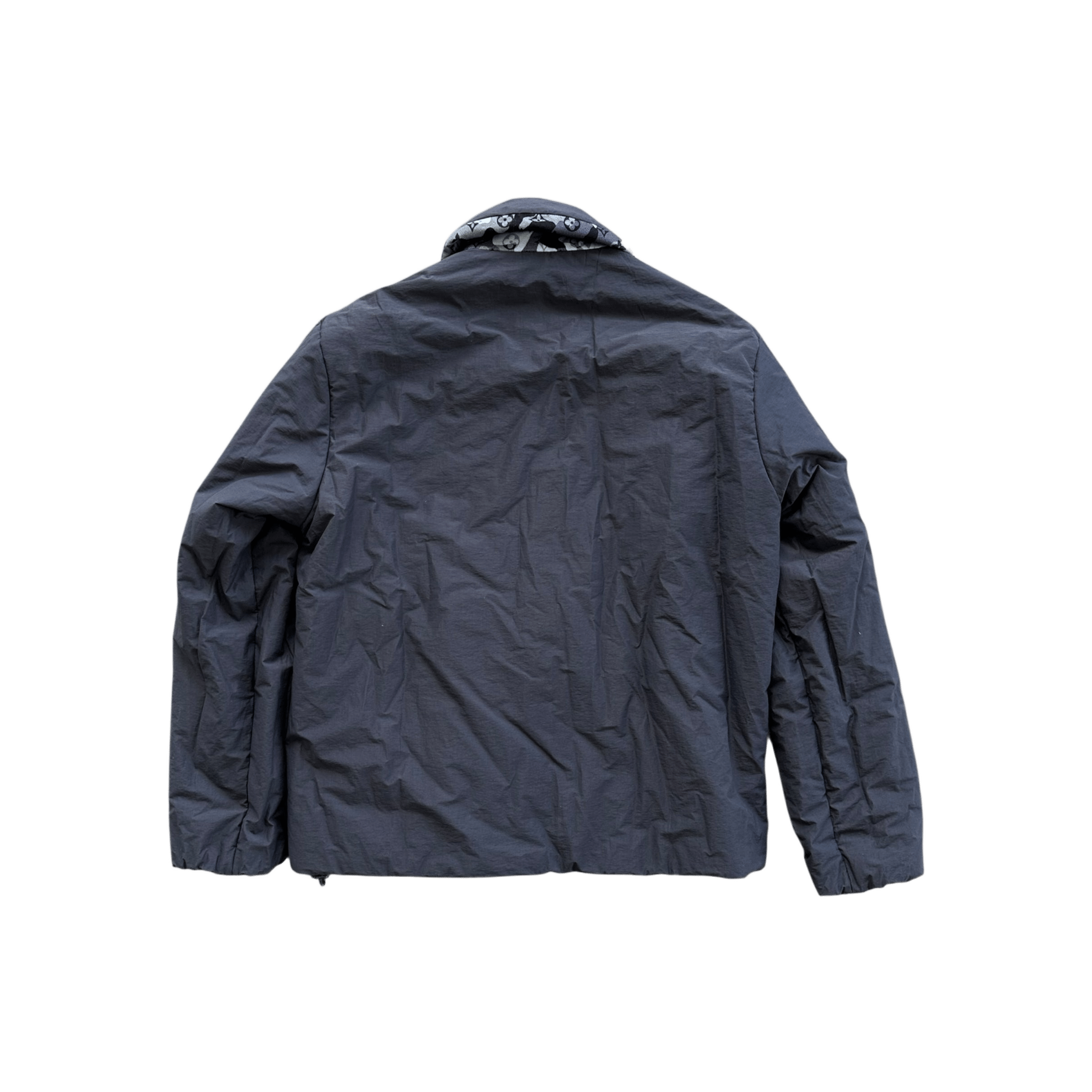 Louis Vuitton Navy Camouflage Monogram Reversible Jacket - Morely TrendsLouis Vuitton Type here:)