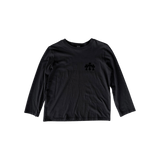 Chrome Hearts Black Velour Triple Cross Women's Longsleeve T-Shirt - Morely TrendsChrome Hearts Type here:)