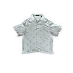 Louis Vuitton Grey LV Pixel Monogram Silk Button Up Shirt - Morely TrendsLouis Vuitton Type here:)