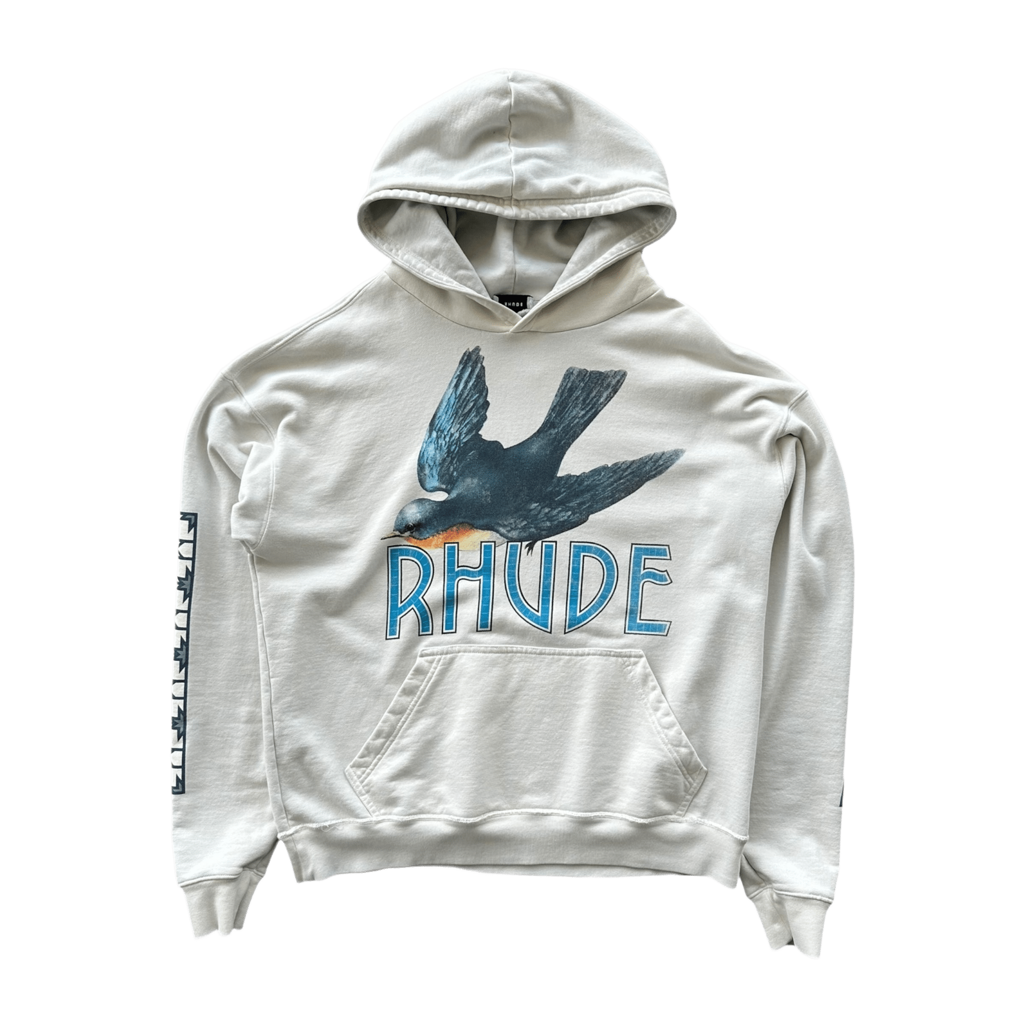 Rhude Vintage White Tile Hoodie - Morely TrendsRhude Type here:)