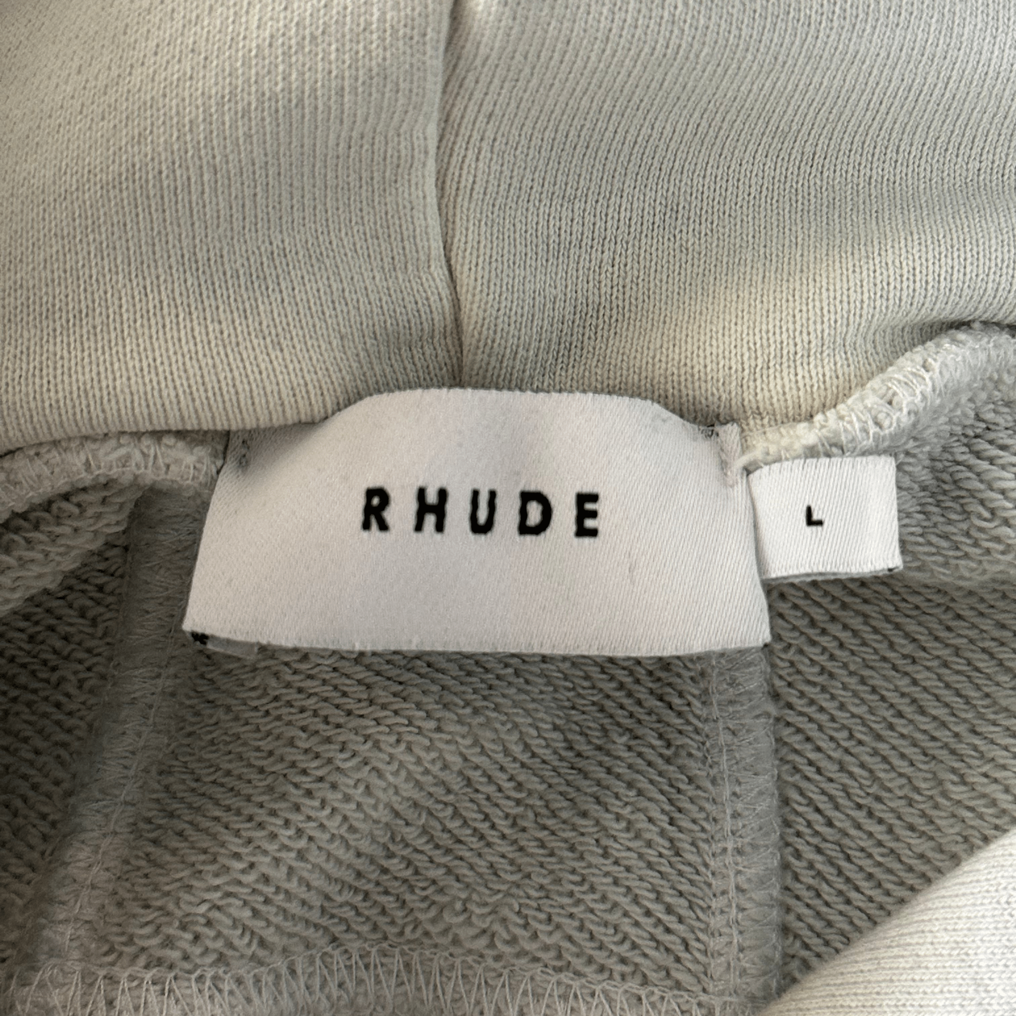Rhude Vintage White Tile Hoodie - Morely TrendsRhude Type here:)