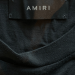 Amiri Black & Chrome Staggered Logo T-Shirt - Morely TrendsAmiri Type here:)