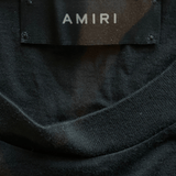Amiri Black & Chrome Staggered Logo T-Shirt - Morely TrendsAmiri Type here:)