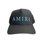 Amiri Black & Blue Logo Trucker Hat - Morely TrendsAmiri Type here:)