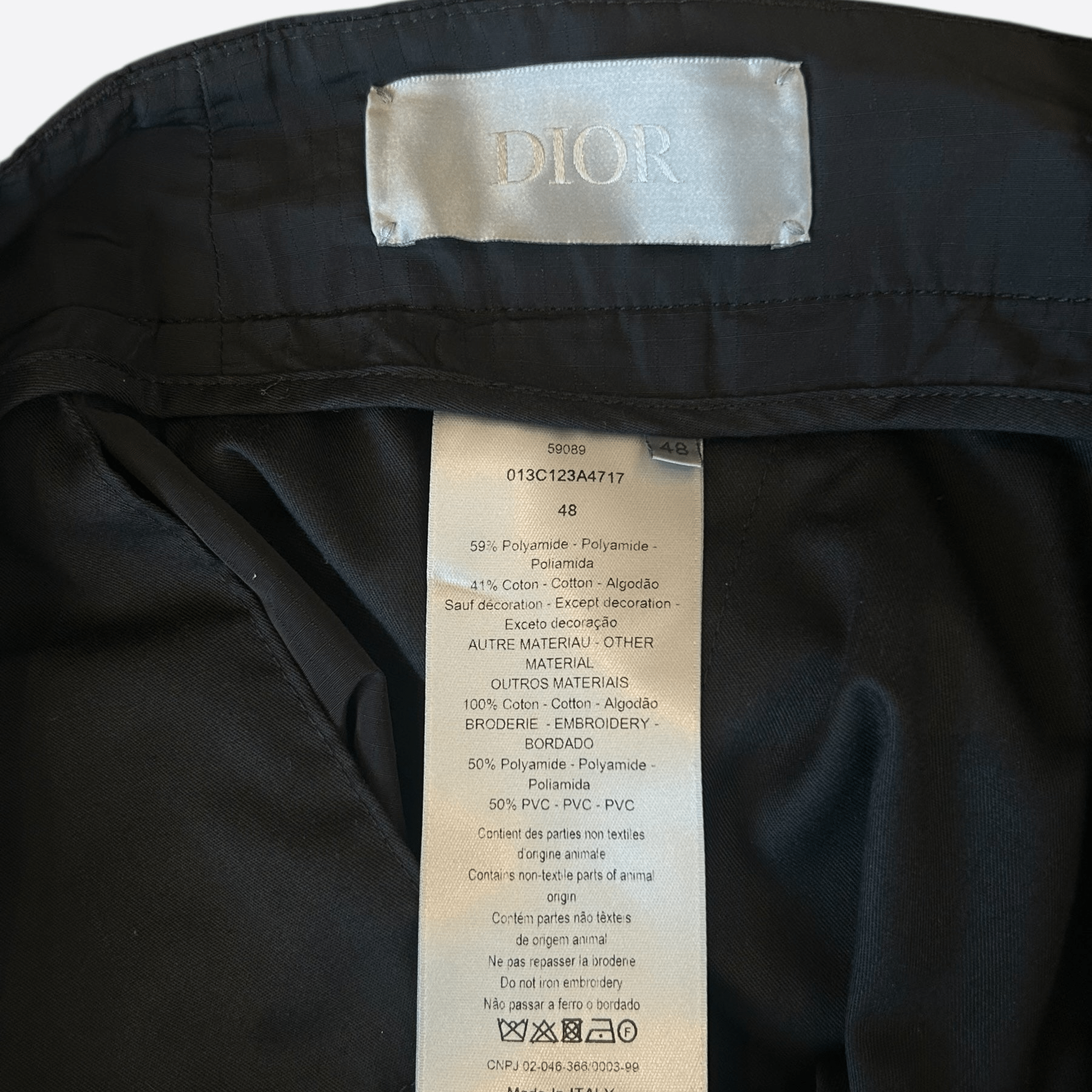 Dior Black Hybrid Cargo Pants - Morely TrendsDior Type here:)
