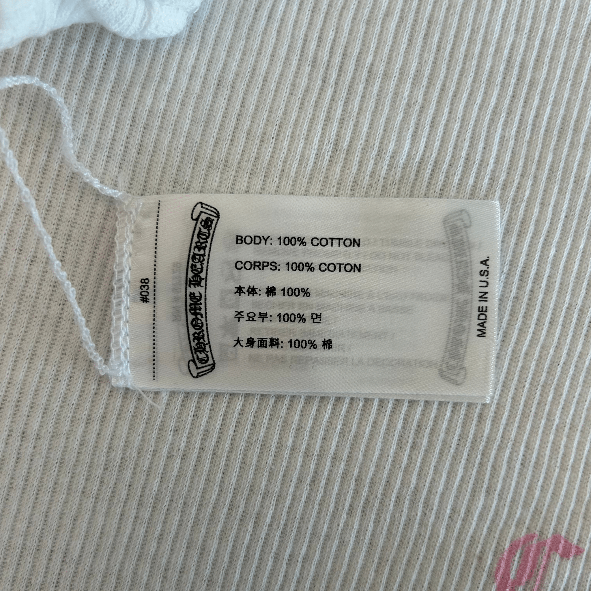 Chrome Hearts White & Pink T - Bar Logo Tank Top - Morely TrendsChrome Hearts Type here:)