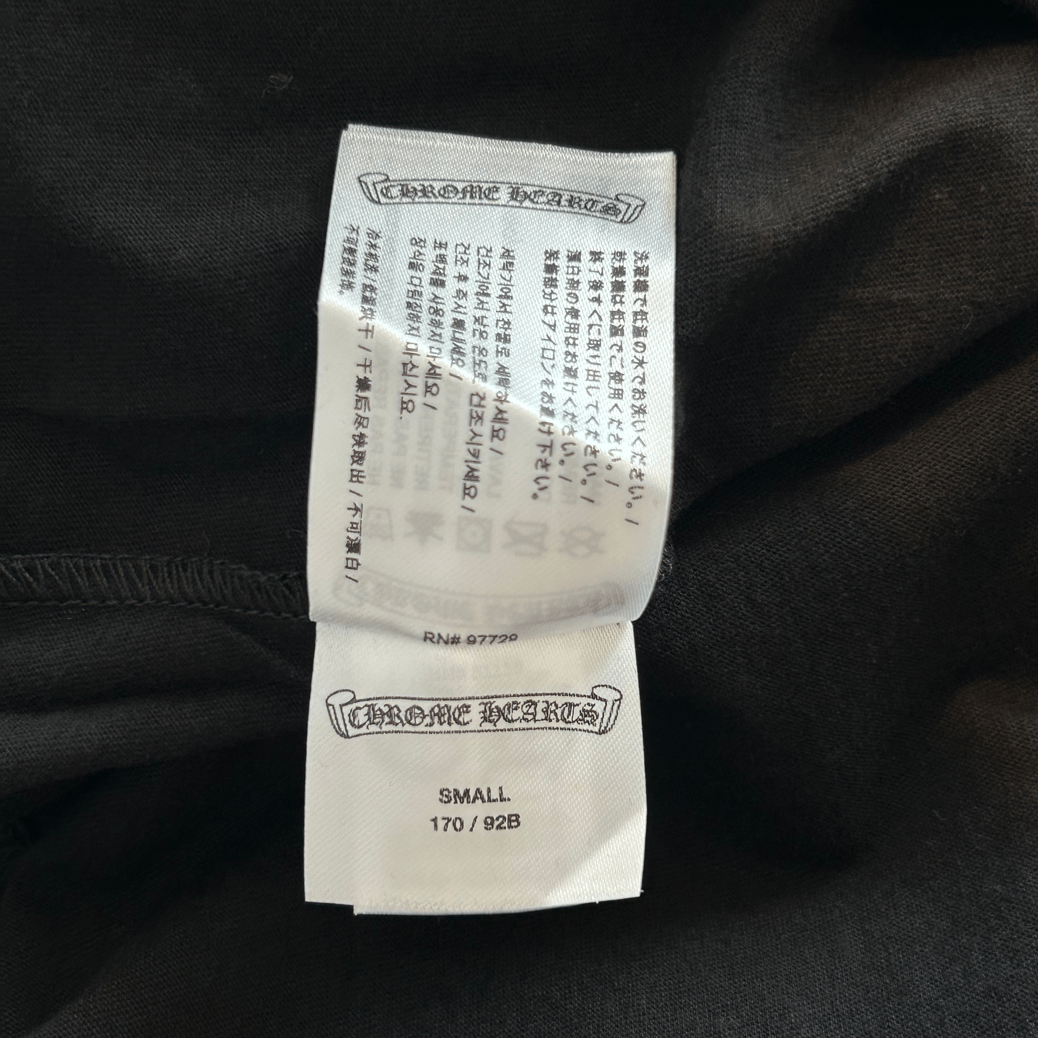 Chrome Hearts Black & Pink Neck Logo Longsleeve T-Shirt - Morely TrendsChrome Hearts Type here:)