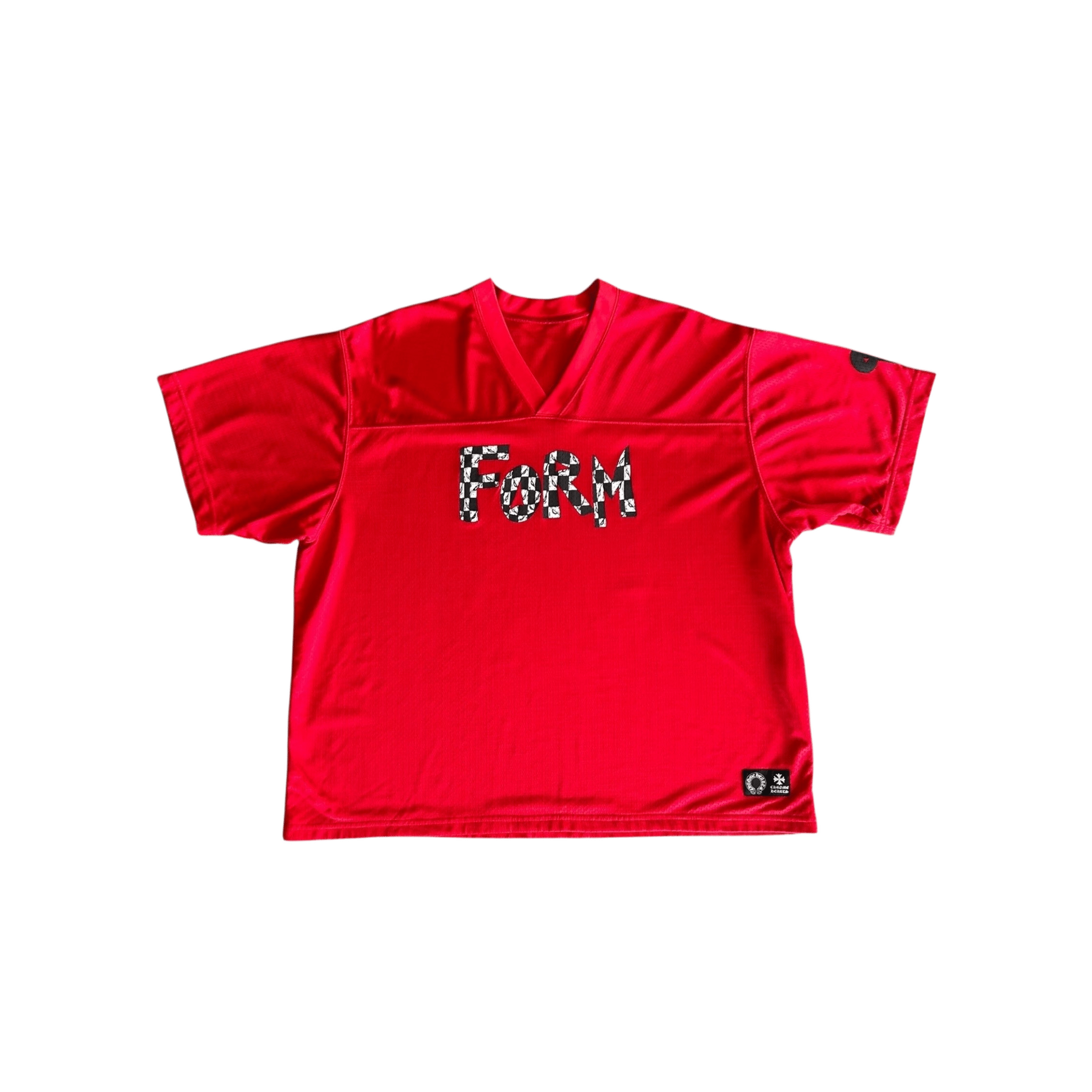 Chrome Hearts Matty Boy Red Form Mesh Jersey T-Shirt - Morely TrendsChrome Hearts Type here:)