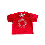 Chrome Hearts Matty Boy Red Form Mesh Jersey T-Shirt - Morely TrendsChrome Hearts Type here:)