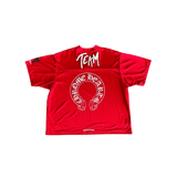 Chrome Hearts Matty Boy Red Form Mesh Jersey T-Shirt - Morely TrendsChrome Hearts Type here:)
