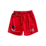 Chrome Hearts Matty Boy Red ‘99 Team’ Logo Mesh Shorts - Morely TrendsChrome Hearts Type here:)