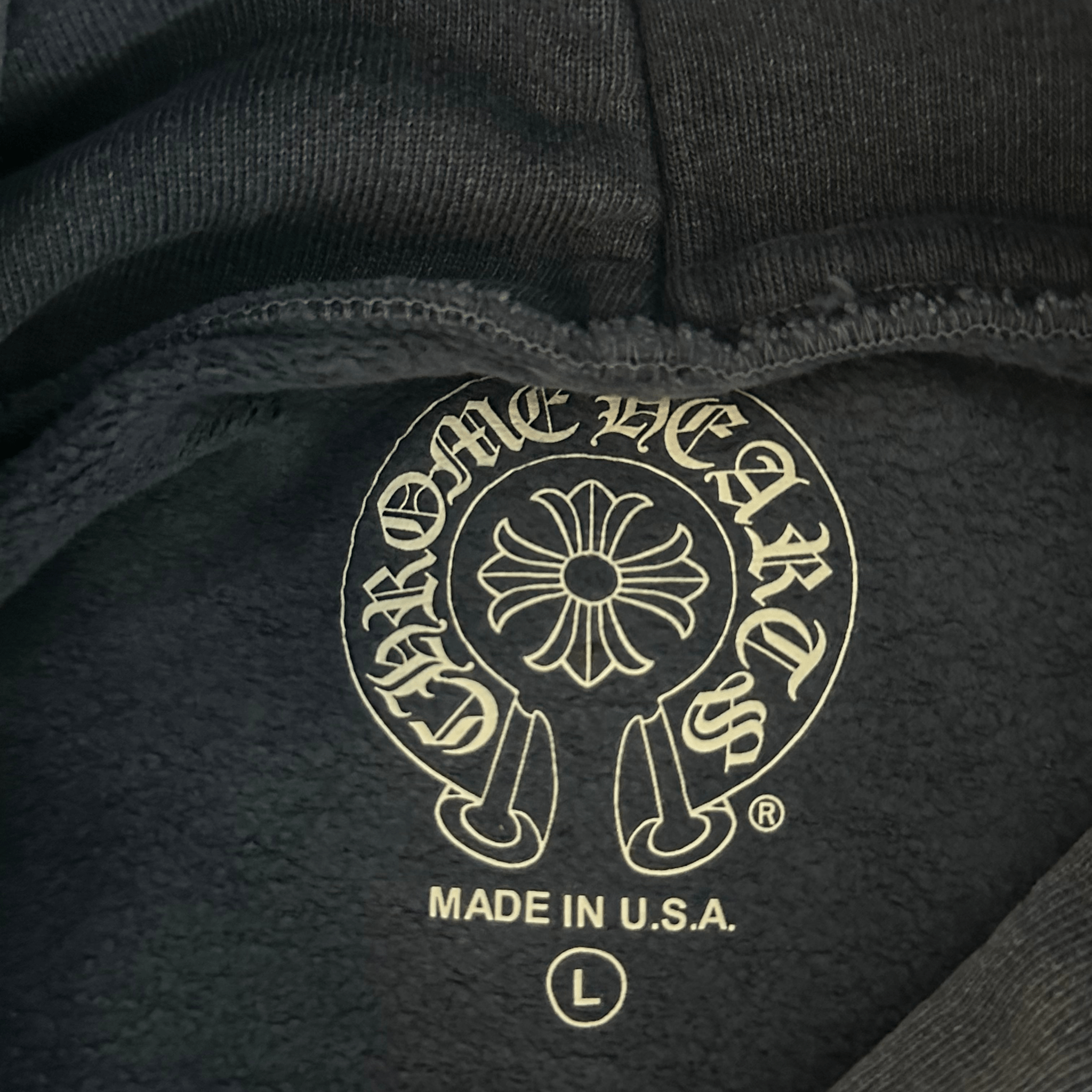 Chrome Hearts Drake Blue Certified Cross Logo Hoodie - Morely TrendsChrome Hearts Type here:)