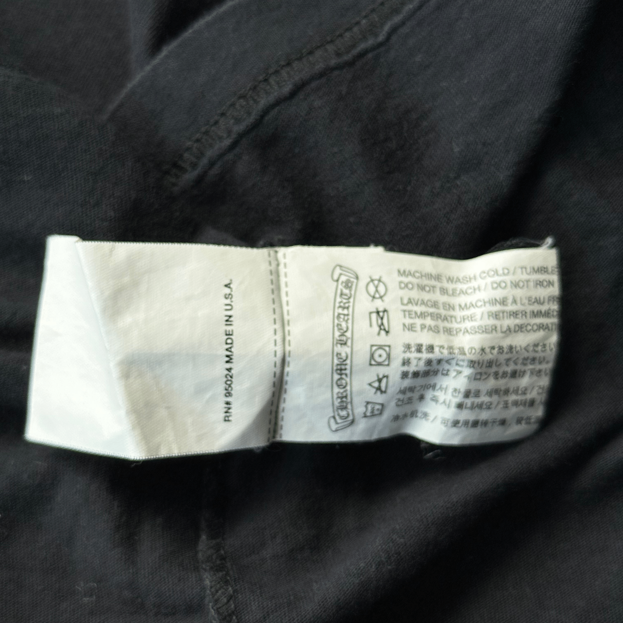 Chrome Hearts Silver Horseshoe Logo T-Shirt - Morely TrendsChrome Hearts Type here:)