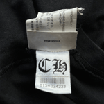 Chrome Hearts Silver Horseshoe Logo T-Shirt - Morely TrendsChrome Hearts Type here:)