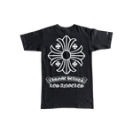 Chrome Hearts Black & White Los Angeles Exclusive Cross Logo T-Shirt - Morely TrendsChrome Hearts Type here:)