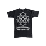 Chrome Hearts Black & White Los Angeles Exclusive Cross Logo T-Shirt - Morely TrendsChrome Hearts Type here:)