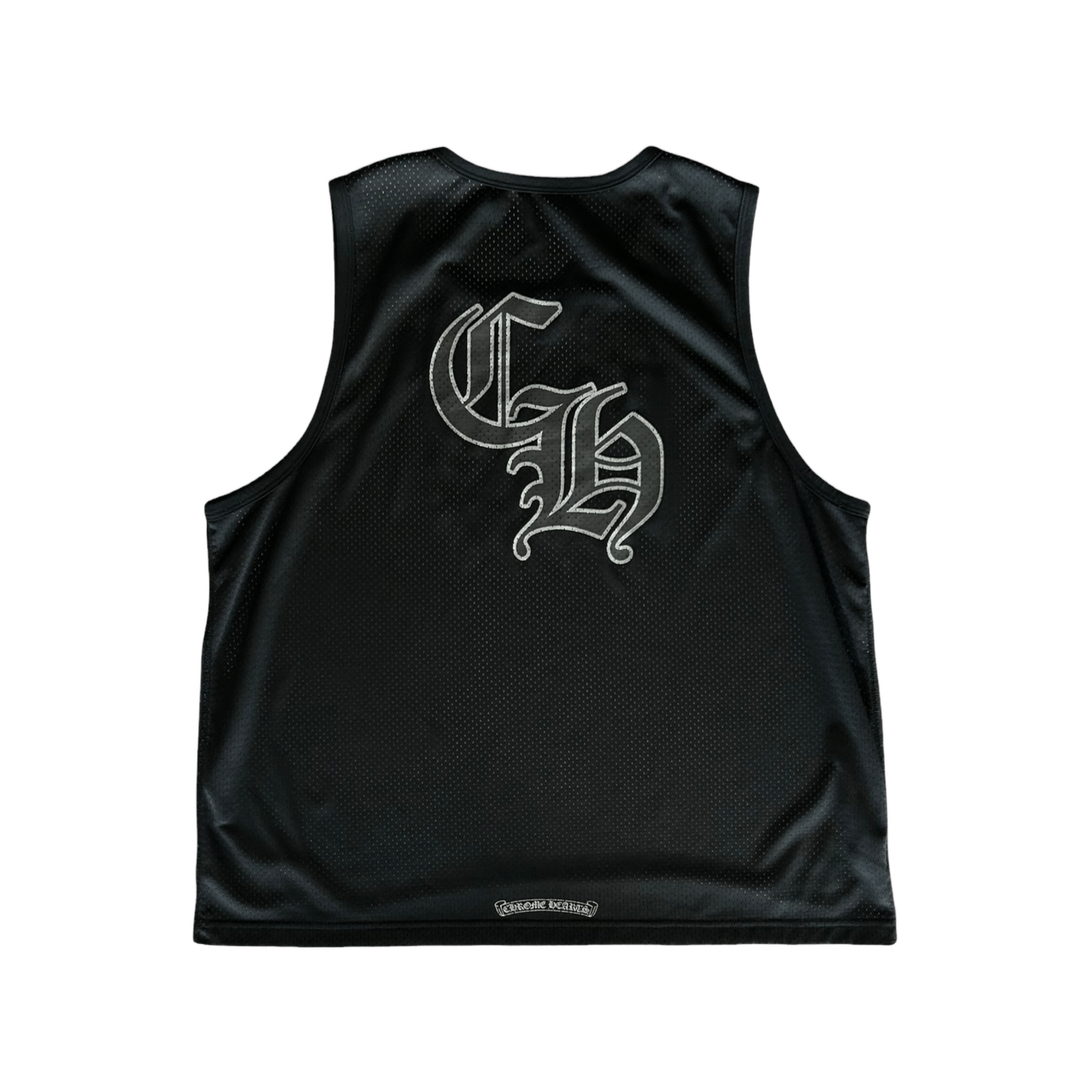 Chrome Hearts Black & White Logo Reversible Mesh Jersey - Morely TrendsChrome Hearts Type here:)