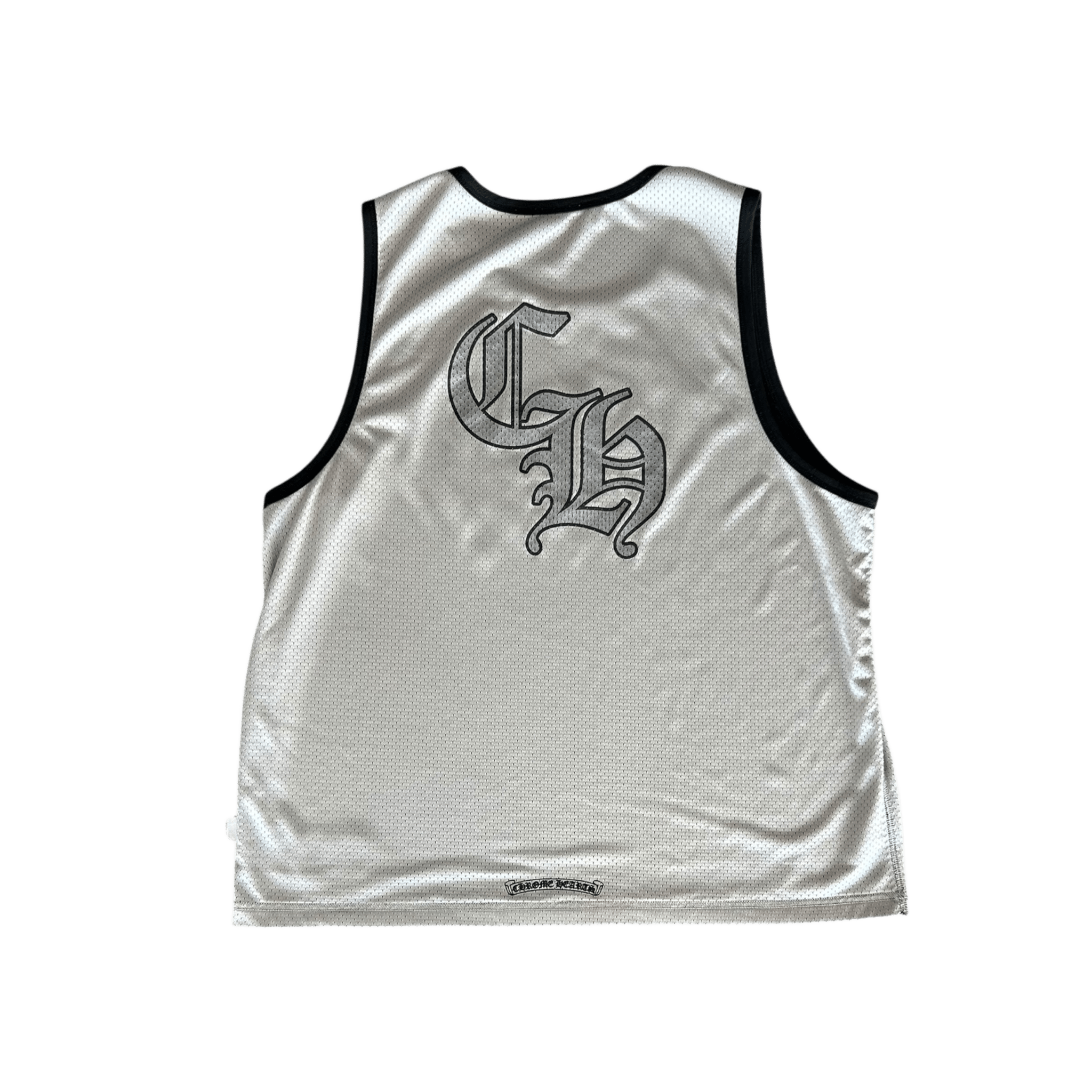 Chrome Hearts Black & White Logo Reversible Mesh Jersey - Morely TrendsChrome Hearts Type here:)