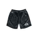 Chrome Hearts Black & White Logo Mesh Shorts - Morely TrendsChrome Hearts Type here:)