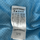 Chrome Hearts Blue & White Logo Mesh Shorts - Morely TrendsChrome Hearts Type here:)