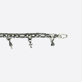 Chrome Hearts Silver Paper E Chain Multi Charm Bracelet - Morely TrendsChrome Hearts Type here:)