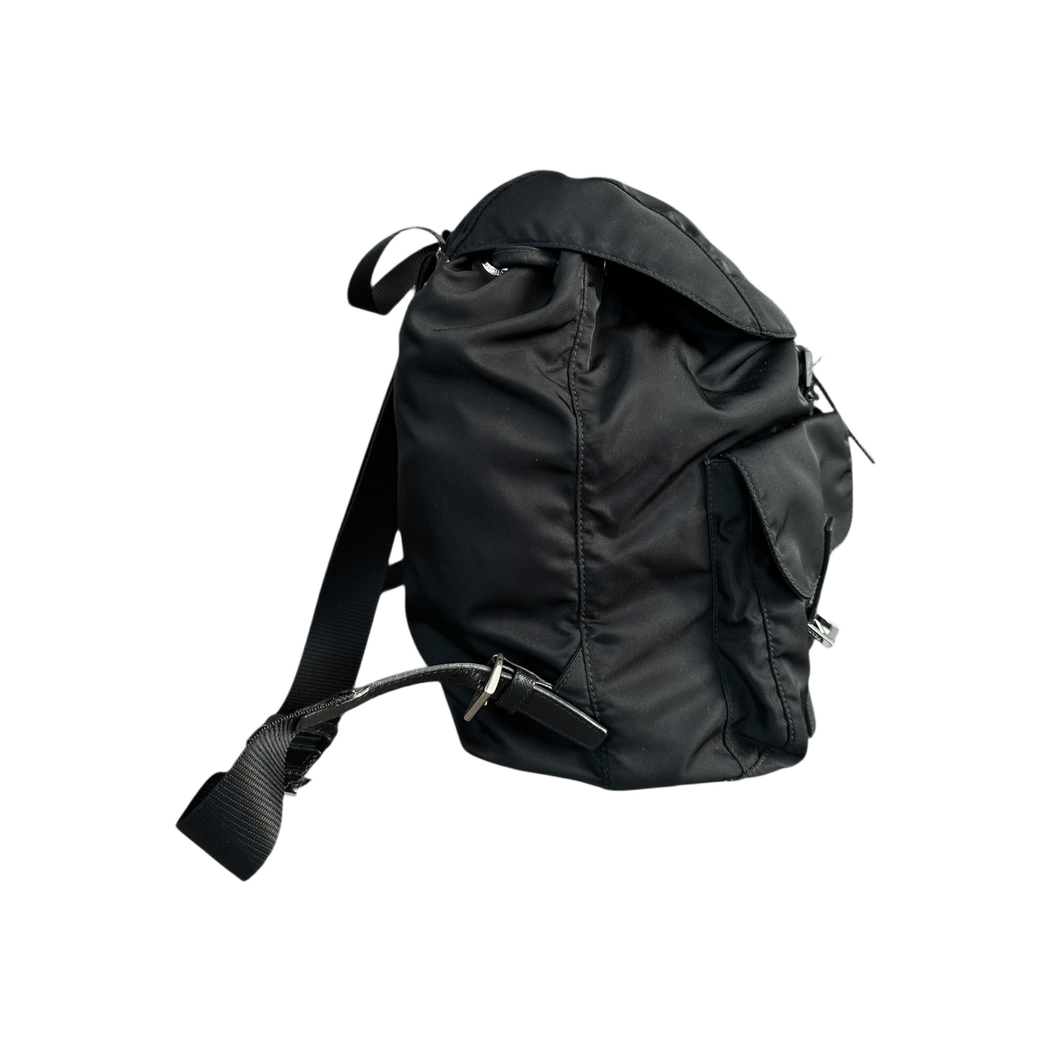 Prada Black Re - Nylon Backpack - Morely TrendsPrada Type here:)