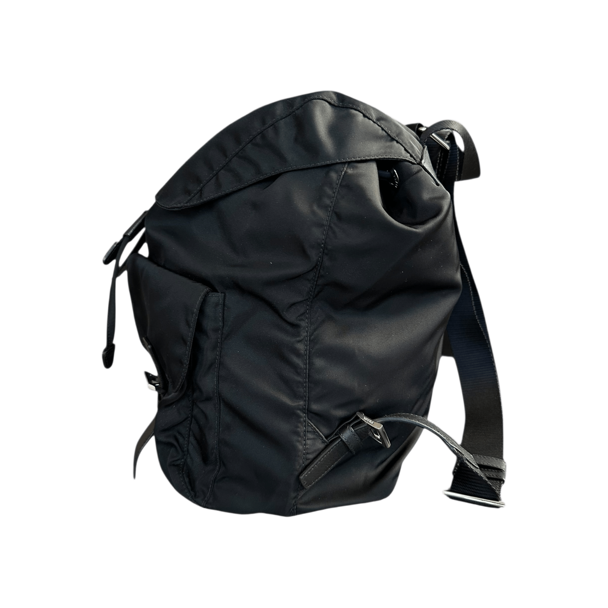 Prada Black Re - Nylon Backpack - Morely TrendsPrada Type here:)