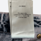 Louis Vuitton Purple & Blue Monogram Carpenter Jeans - Morely TrendsLouis Vuitton Type here:)