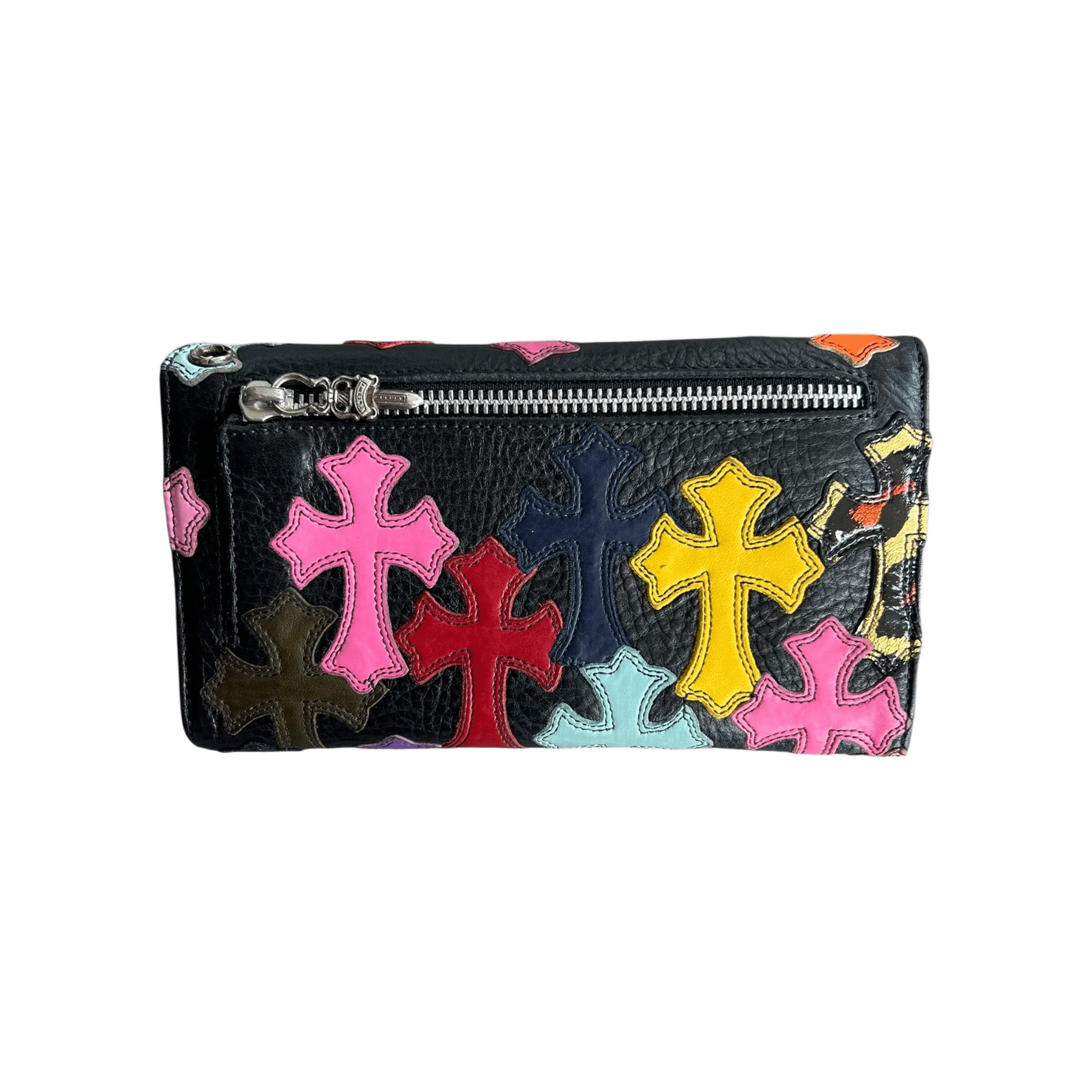 Chrome Hearts Multicolor Cross Patch Wallet - Morely TrendsChrome Hearts Type here:)